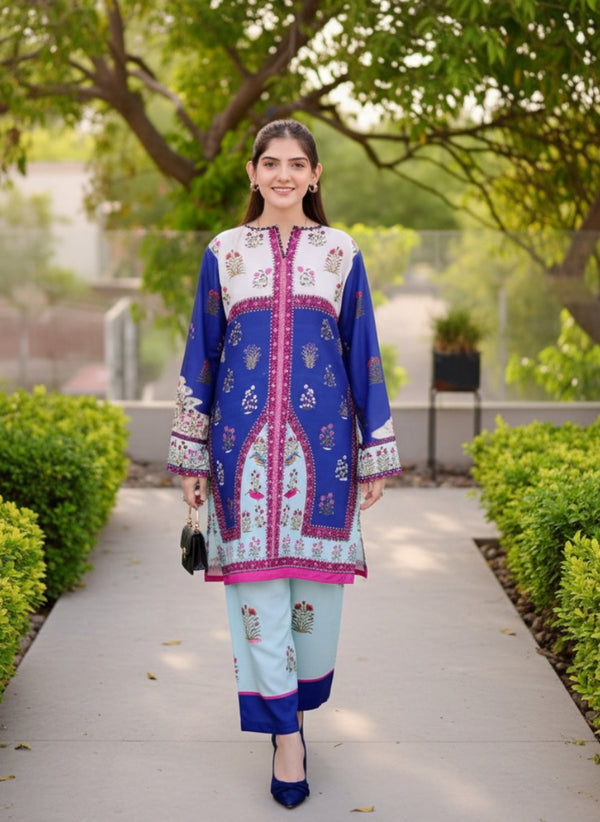 New Arrival – Digital Printed Co-ord Set | Premium Swiss Lawn Fabric (Soft & Stylish)